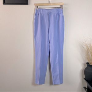 Nine West Periwinkle Soft Tapered Slim Straight Trouser Pant Size 2